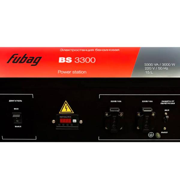 Генератор Fubag BS 3300 230 В Бензин/ 3 кВт photo 5 Генератор Fubag BS 3300 230 В Бензин/ 3 кВт photo 5