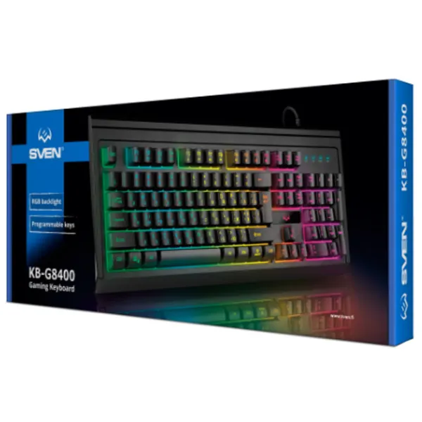 Клавиатура Sven KB-G8400 Проводная/ Черный photo 5