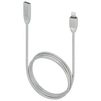 Кабель для телефона 020484 Beeyo USB Type-A + Lightning 1 м/ Серый photo 2