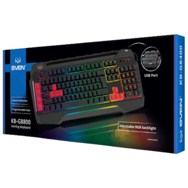 Клавиатура Sven KB-G8800 Проводная/ Черный photo 7