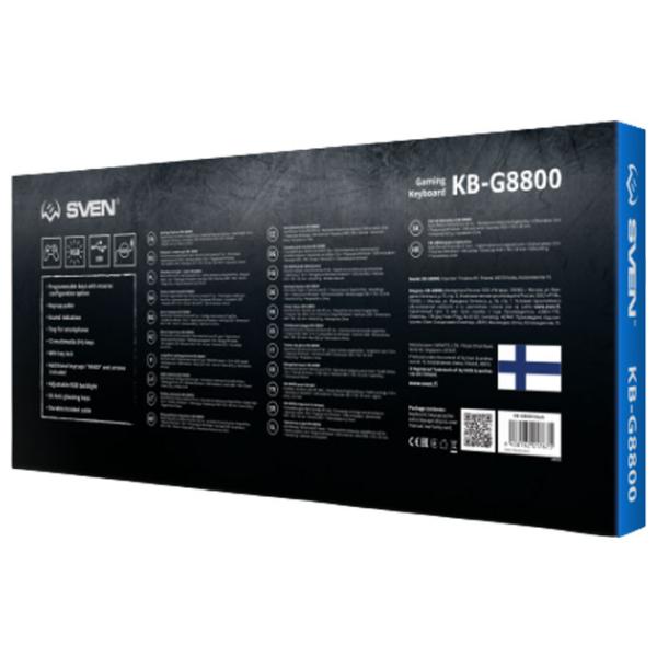Клавиатура Sven KB-G8800 Проводная/ Черный photo 8