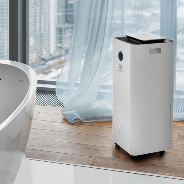 Uscător de aer Electrolux EDH-25L Pe podea/ White photo 5