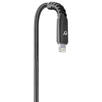 Cablu pentru telefon Extreme Cellularline USB Type-A + Lightning 2 m/ Black photo 2