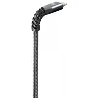 Cablu pentru telefon Extreme Cellularline USB Type-A + Lightning 2 m/ Black photo 3