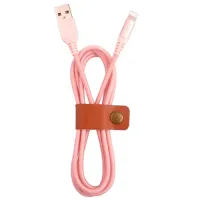 Cablu pentru telefon Kevlar Tellur USB Type-A + Lightning 1 m/ Gold photo 3