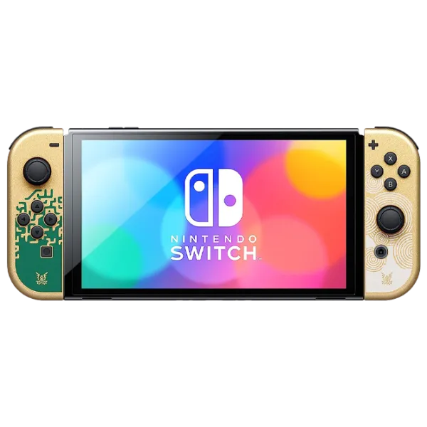 Nintendo Switch Oled Model The Legend Of Zelda  / White photo 2