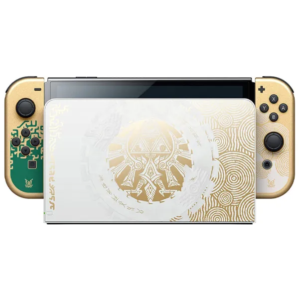Nintendo Switch Oled Model The Legend Of Zelda  / White photo 4
