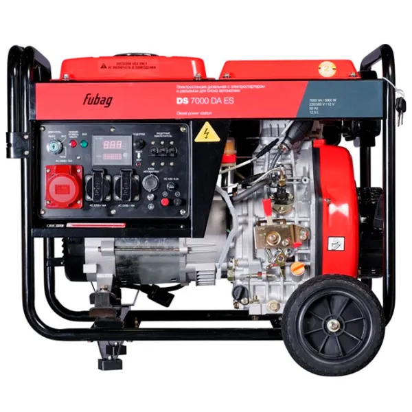 Генератор Fubag DS 7000 DA ES 230/ 400 В Дизель/ 5 кВт photo 4