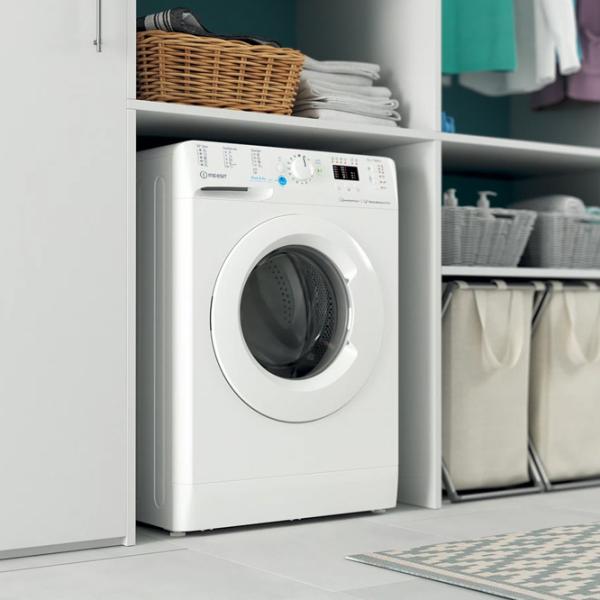 Стиральная машина Indesit BWSA 61294 W EU N 6 кг / 1200 об/мин / Белый photo 8