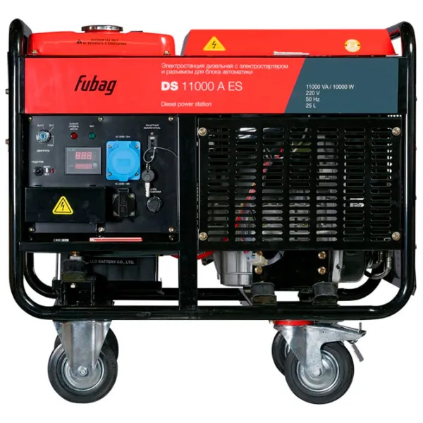 Генератор Fubag DS 11000 A ES 230 В Дизель/ 10 кВт photo 2 Генератор Fubag DS 11000 A ES 230 В Дизель/ 10 кВт photo 2