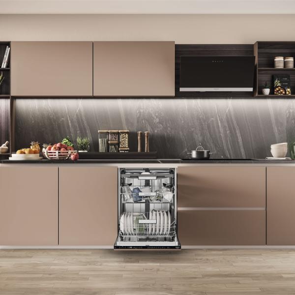 Mașină de spălat vase Hotpoint-Ariston HM7 42 L Full size/ Black photo 7