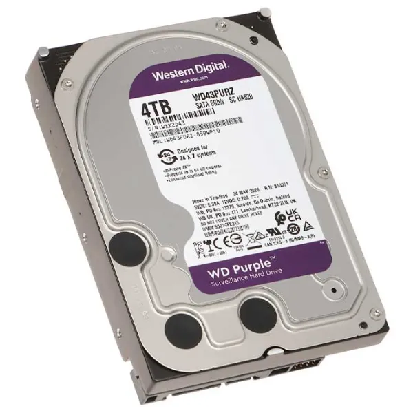 HDD Western Digital WD43PURZ 4 ТБ Пурпурный photo 3