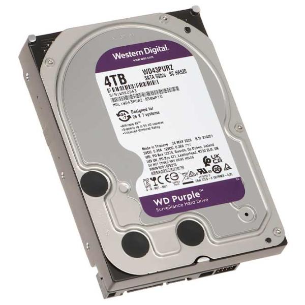 HDD Western Digital WD43PURZ 4 ТБ Пурпурный photo 3
