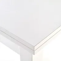 Masă de bucătărie extensibilă Halmar Gracjan MDF/ White photo 3