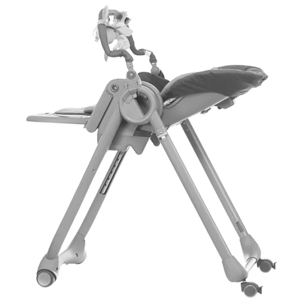 Стульчик для кормления Chicco Polly Magic Relax (7226-002) Классический/ 0 месяцев / Графит  photo 5 Стульчик для кормления Chicco Polly Magic Relax (7226-002) Классический/ 0 месяцев / Графит  photo 5