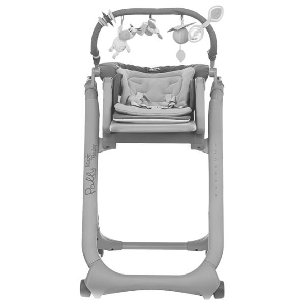 Scaun de masă Chicco Polly Magic Relax (7226-003) Clasic/ 0 luni / Gray  photo 2 Scaun de masă Chicco Polly Magic Relax (7226-003) Clasic/ 0 luni / Gray  photo 2