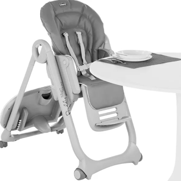 Scaun de masă Chicco Polly Magic Relax (7226-003) Clasic/ 0 luni / Gray  photo 7 Scaun de masă Chicco Polly Magic Relax (7226-003) Clasic/ 0 luni / Gray  photo 7