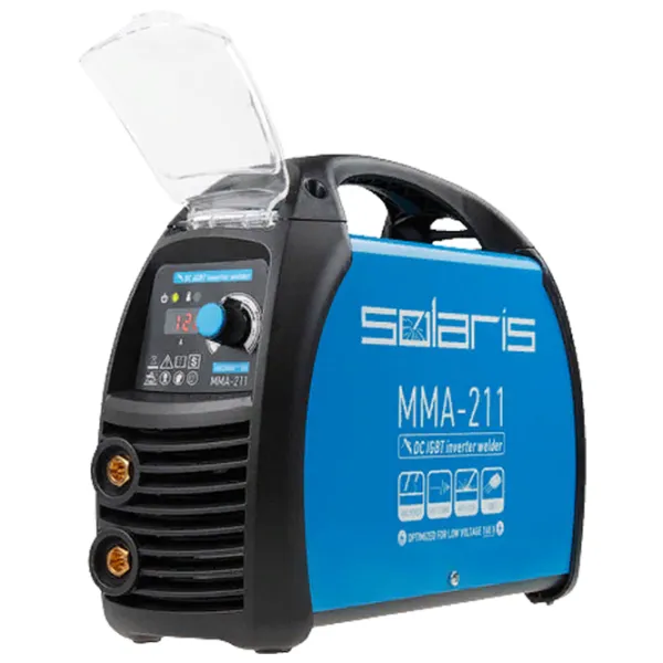 Aparat de sudat Solaris MMA-211 220 V cu electrod (MMA)/ Blue photo 3