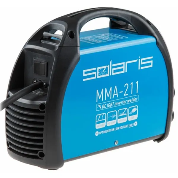 Aparat de sudat Solaris MMA-211 220 V cu electrod (MMA)/ Blue photo 4
