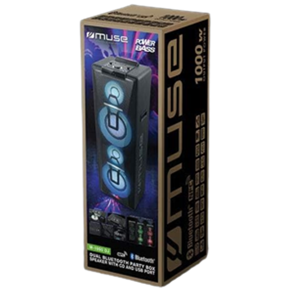 Колонка для вечеринок Muse M-1990 DJ 1000 W/ Черный photo 4