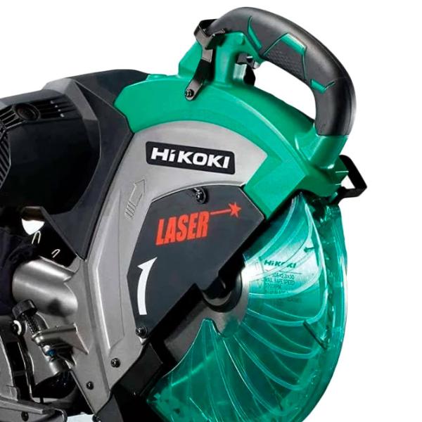 Fierăstrău pentru tăieri înclinate Hikoki C12RSH2WAZ 305 mm/ Green photo 3