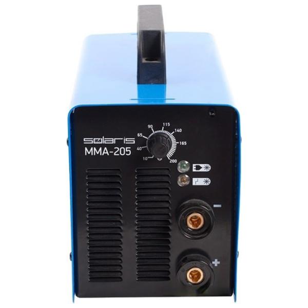 Aparat de sudat Solaris MMA-205i 220 V cu electrod (MMA)/ Blue photo 2
