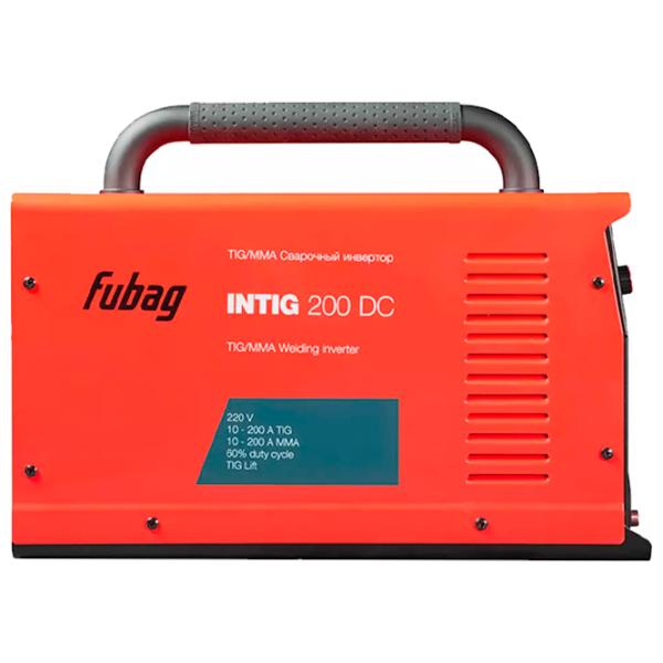 Сварочный аппарат Fubag INTIG 200 AC/ DC PULSE 220 В ручная дуговая (MMA), аргонно дуговая (TIG)/ Красный photo 3