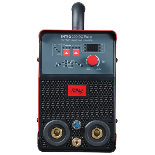 Aparat de sudat Fubag INTIG 200 DC PULSE 220 V cu electrod (MMA), cu gaz inert (TIG)/ Red photo 2
