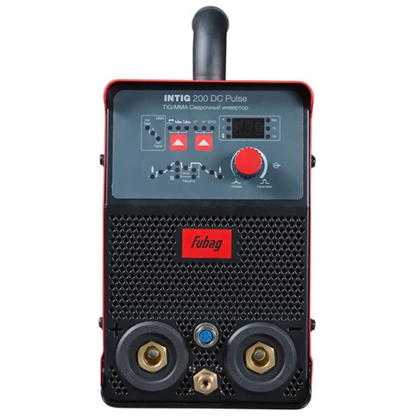 Aparat de sudat Fubag INTIG 200 DC PULSE 220 V cu electrod (MMA), cu gaz inert (TIG)/ Red photo 2