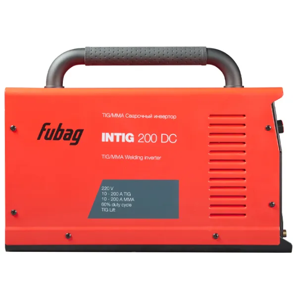 Aparat de sudat Fubag INTIG 200 DC 220 V cu electrod (MMA), cu gaz inert (TIG)/ Red photo 4