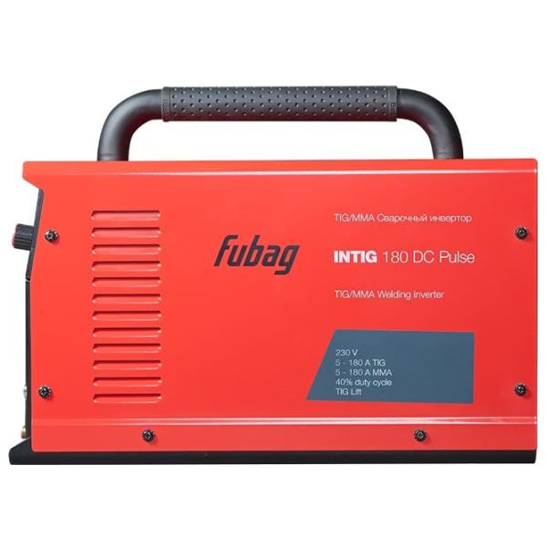 Сварочный аппарат Fubag INTIG 180 DC PULSE 220 В ручная дуговая (MMA), аргонно дуговая (TIG)/ Красный photo 4