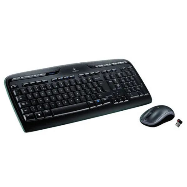 Клавиатура и Мышь Logitech Desktop MK330 Беспроводные / Черный photo 2