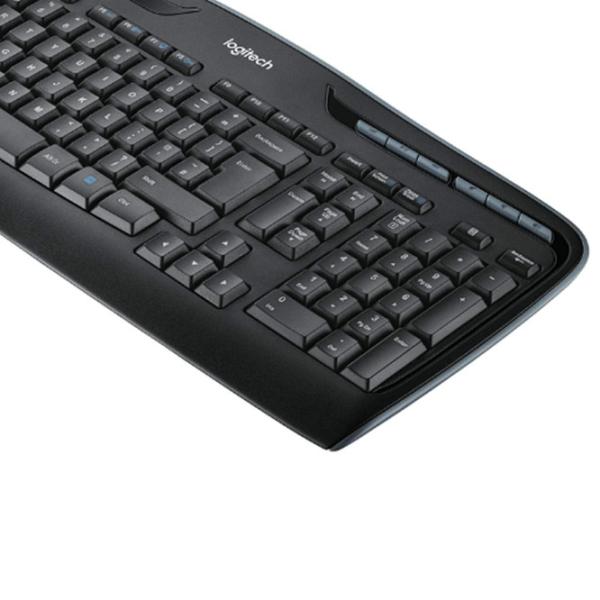 Клавиатура и Мышь Logitech Desktop MK330 Беспроводные / Черный photo 4