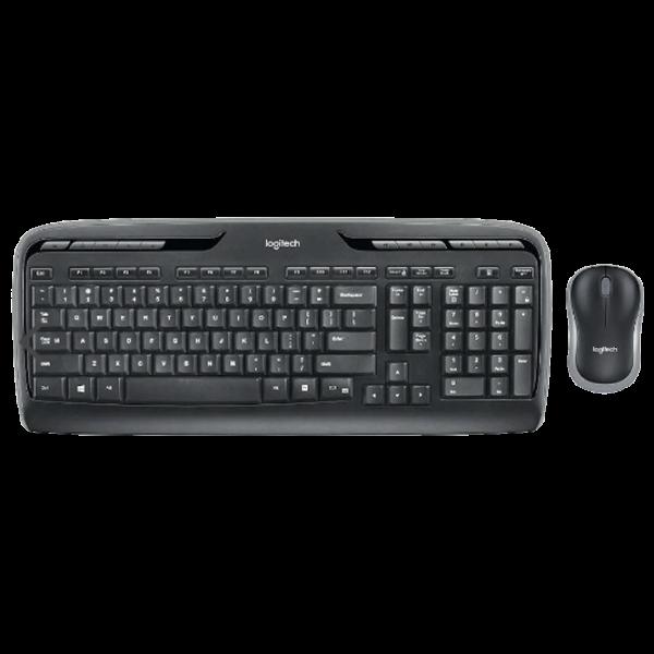 Клавиатура и Мышь Logitech Desktop MK330 Беспроводные / Черный photo 9