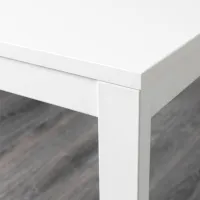 Кухонный стол раскладной Ikea Vangsta ДСП/ Белый photo 3