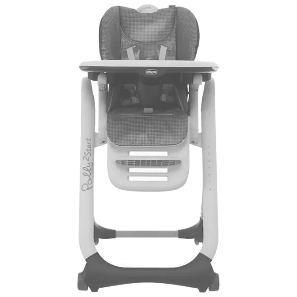 Стульчик для кормления Chicco Polly 2 Start (5402210) Классический/ 6 месяцев / Серый  photo 4