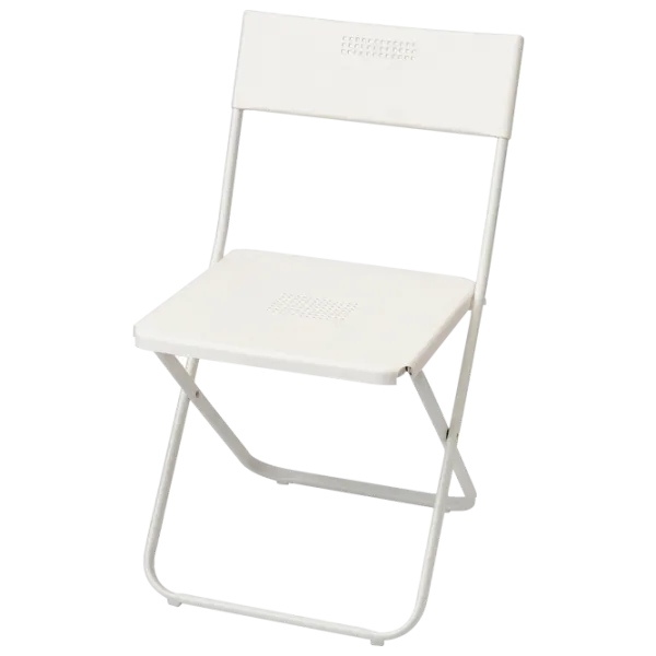 Scaun de grădină Ikea Fejan Plastic/ Plastic/ White photo 6