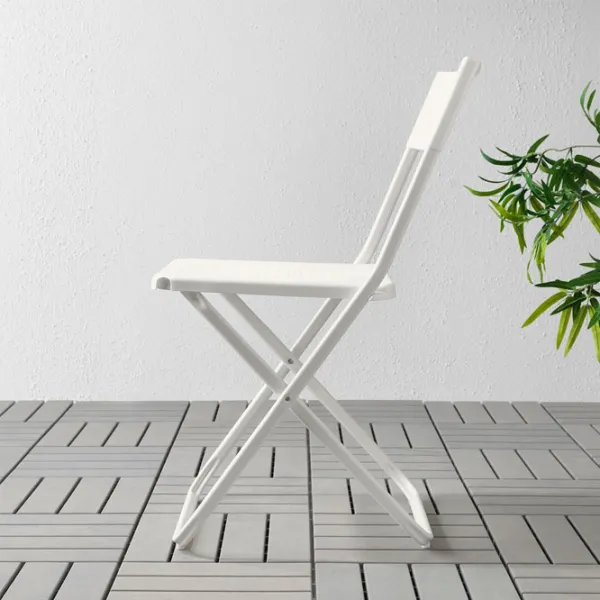 Scaun de grădină Ikea Fejan Plastic/ Plastic/ White photo 8