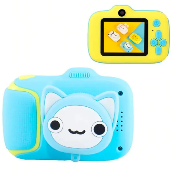 Cameră foto Chigoods Cute Animals Cat 3+/ Blue photo 4