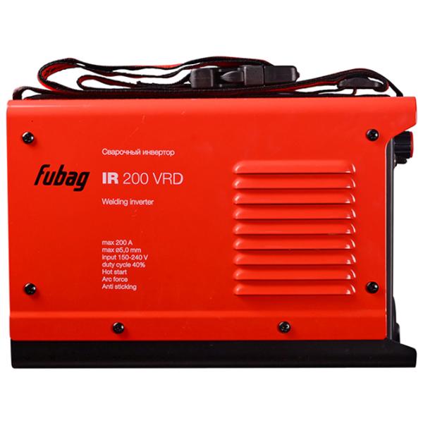 Aparat de sudat Fubag IR 200 VRD 220 V cu electrod (MMA)/ Red photo 2 Aparat de sudat Fubag IR 200 VRD 220 V cu electrod (MMA)/ Red photo 2