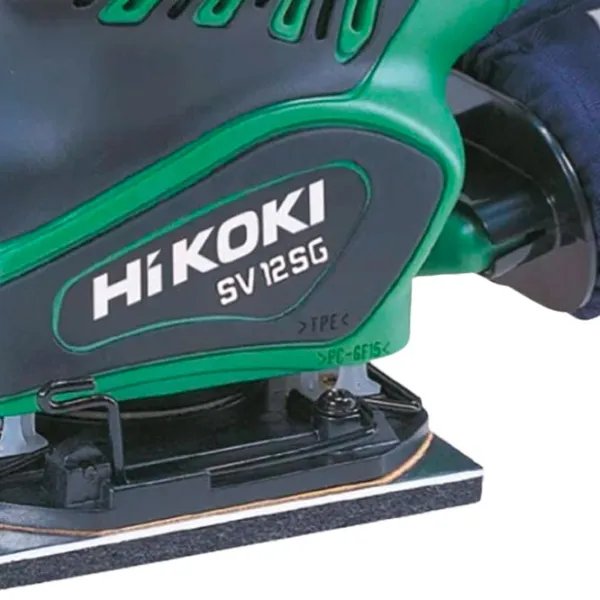 Șlefuitor Hikoki SV12SGWAZ Cu vibrații/ 200 W/ Green photo 5 Șlefuitor Hikoki SV12SGWAZ Cu vibrații/ 200 W/ Green photo 5
