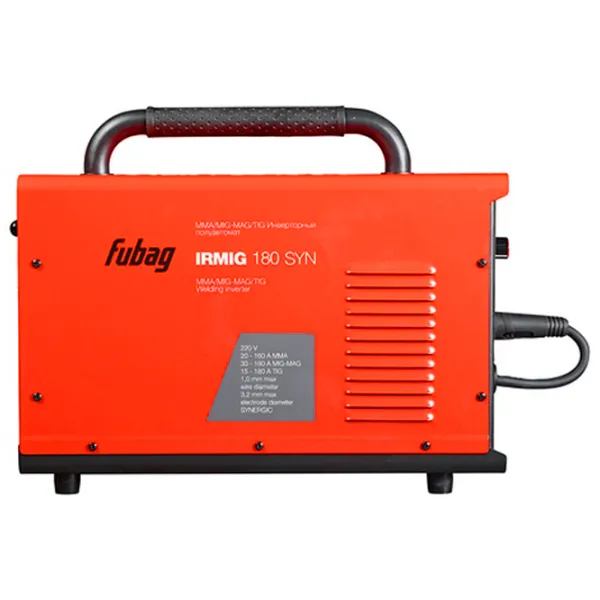 Aparat de sudat Fubag IRMIG 180 SYN 220 V semiautomat (MIG/ MAG)/ Red photo 3