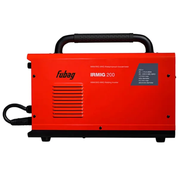 Aparat de sudat Fubag IRMIG 200 220 V semiautomat (MIG/ MAG)/ Red photo 5