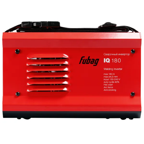 Aparat de sudat Fubag IQ 180 220 V cu electrod (MMA)/ Red photo 2
