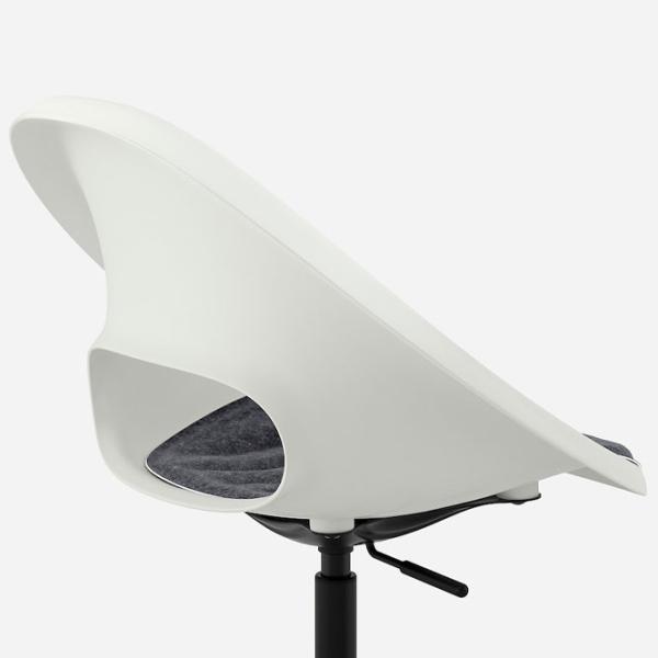 Офисное кресло Ikea Loberget/ Malskar Полиэстер/ Белый Черный photo 4