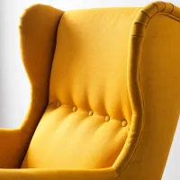 Fotoliu living Ikea Strandmon Yellow photo 5