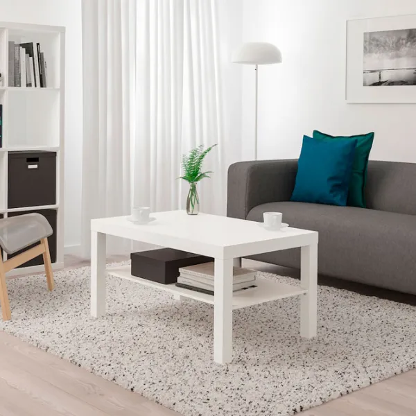 Măsuță de cafea Ikea Lack White photo 2