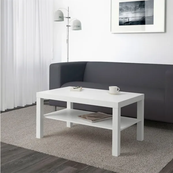 Măsuță de cafea Ikea Lack White photo 3