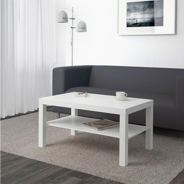 Măsuță de cafea Ikea Lack White photo 3