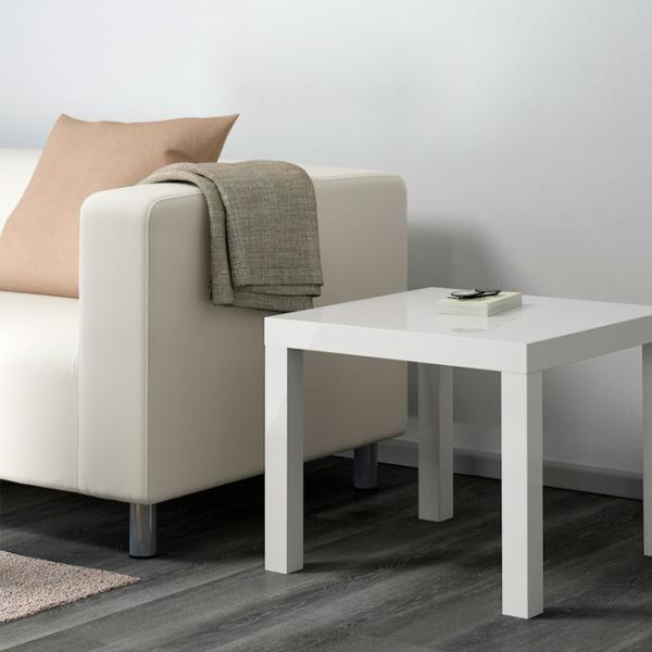 Журнальный столик Ikea Lack 55 - 55 Белый photo 2